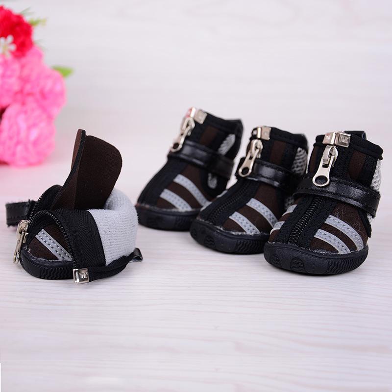 Классическая обувь для домашних животных в помещении, удобная обувь для бега с аквалангом из ткани для собак, обувь для собак