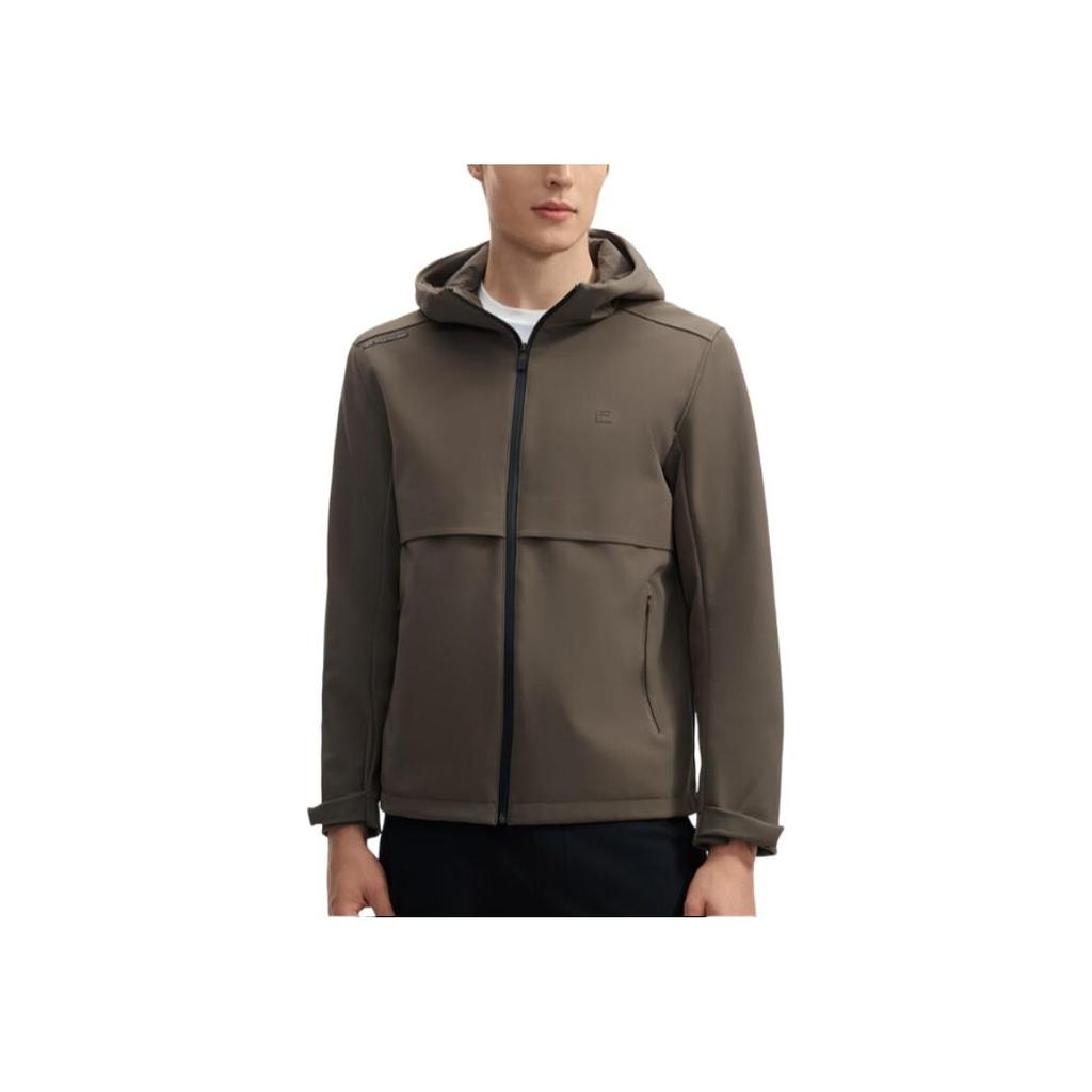 New FILA Jackets & Coats Men's Caramel Coffee F11M443703F-BN