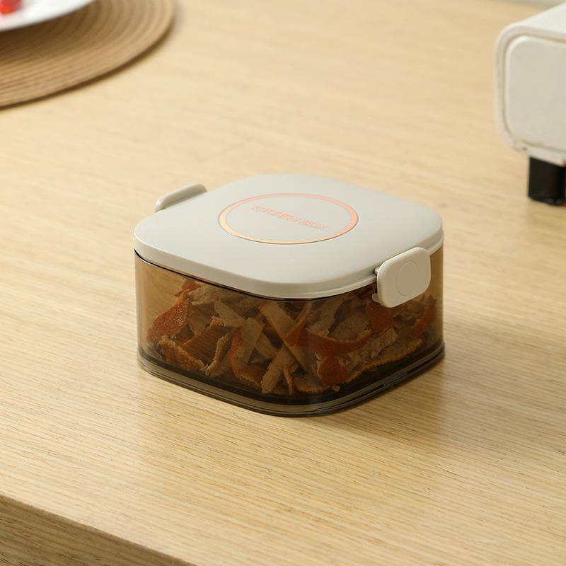 Многослойная герметичная банка для приправ, коробка для хранения, кухонная коробка для хранения сушеных перцев чили, сычуаньского перца, бадьяна и приправ с отдельной упаковкой