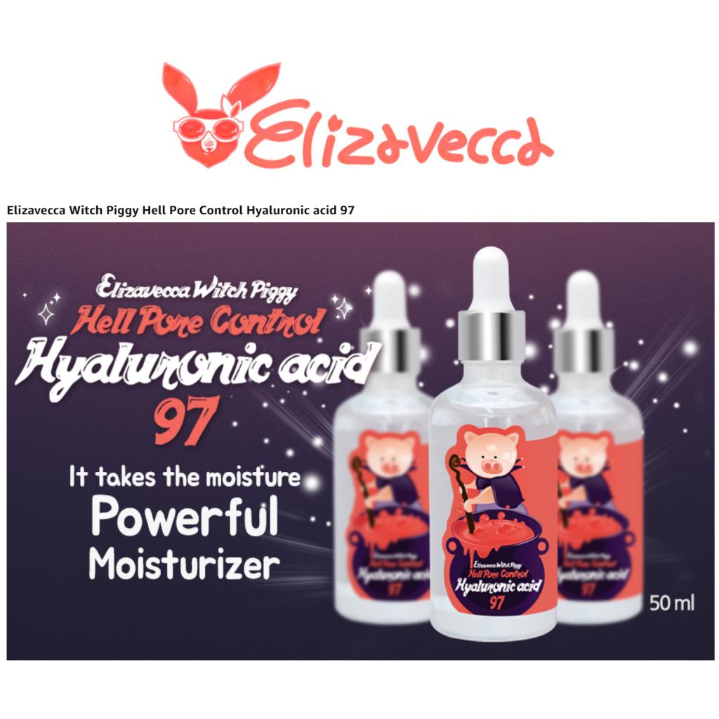 Elizavecca Witch Piggy Hell Pore Control Сыворотка с гиалуроновой кислотой 97% 50 мл