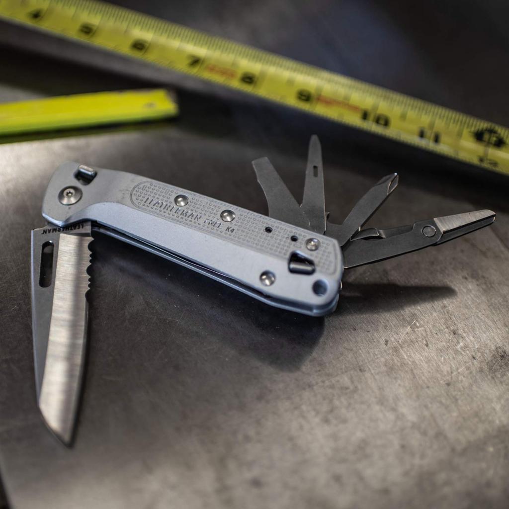 LEATHERMAN Knife FREE K4X японский многофункциональный инструмент с 25-летней гарантией [оригинальный продукт]