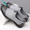 Summer Mesh Breathable Men's Shoes Soft Sole One Pedal Men's Casual Fly-woven Shoes Non-slip Leather Shoes