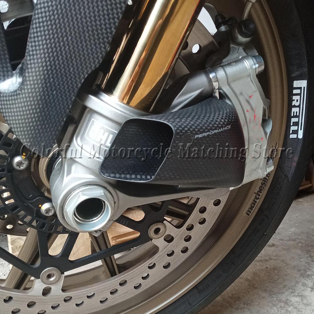 Motorcycle Air Ducts Brake Caliper Radiator Cover For DUCATI PANIGALE V2 899 959 1199 1299 Hyper 950 Multistrada V4 Carbon Fiber