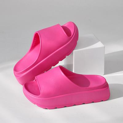 Тапочки Cloud с толстой подошвой, женские, летние, повседневные, сандалии на толстой платформе, женские, мягкие, из ЭВА, нескользящие, пляжные, женские