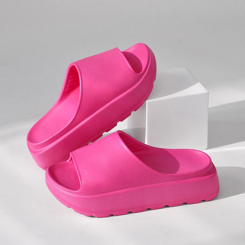 Тапочки Cloud с толстой подошвой, женские, летние, повседневные, сандалии на толстой платформе, женские, мягкие, из ЭВА, нескользящие, пляжные, женские