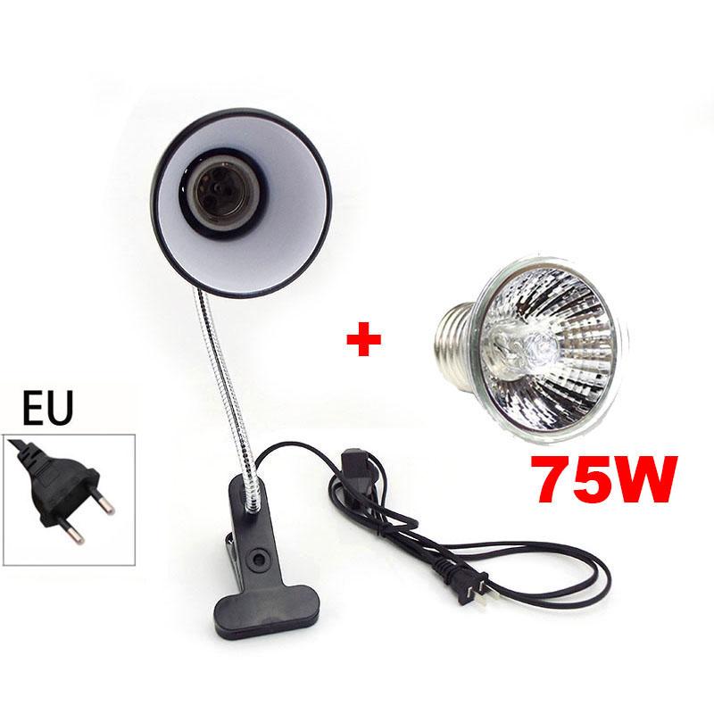 E27 UVA + UVB 220 В для рептилий, нагревательная лампа, держатель для палубы, черепаха, греющаяся лампа, черепаха, зажим для света, термометр, гигрометр, ящерица