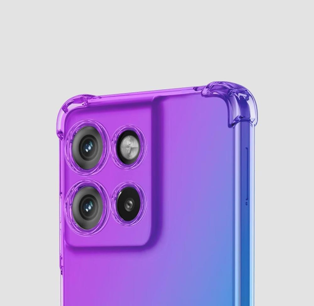 Gradient Dropproof Case for Motorola Moto G17 / G17 Power / G15 / G15 Power, Purple / Blue