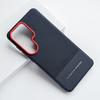 case for Samsung S26 S25 S24 ultra vegan leather protective case full coverage tough shell Shock Proof Wireless Charging plain