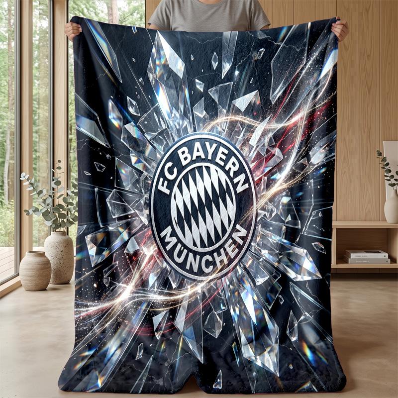 Bayern Munich Theme blanket Soft Flannel Blanket Plush Throw Blanket Cozy Sofa Bed Blanket for Home Decor