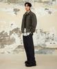 MINDBRIDGE [Couture] Denim-Like Wide One-Pleat Pants Mypt6173