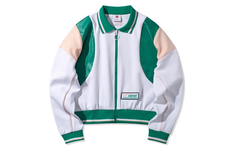 Li Ning Sweatshirts Men's White Moderate Cardigan AWDQ148-1