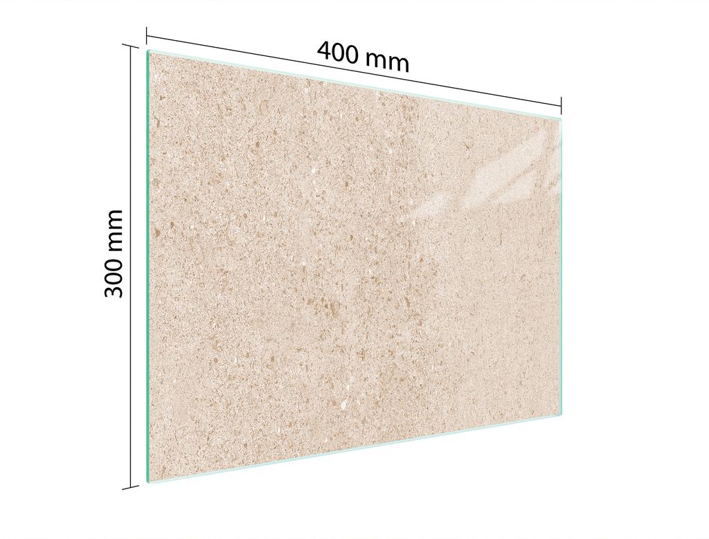 СТЕКЛЯННАЯ ДОСКА ДЛЯ НАРЕЗКИ 40x30 БЕЖЕВАЯ