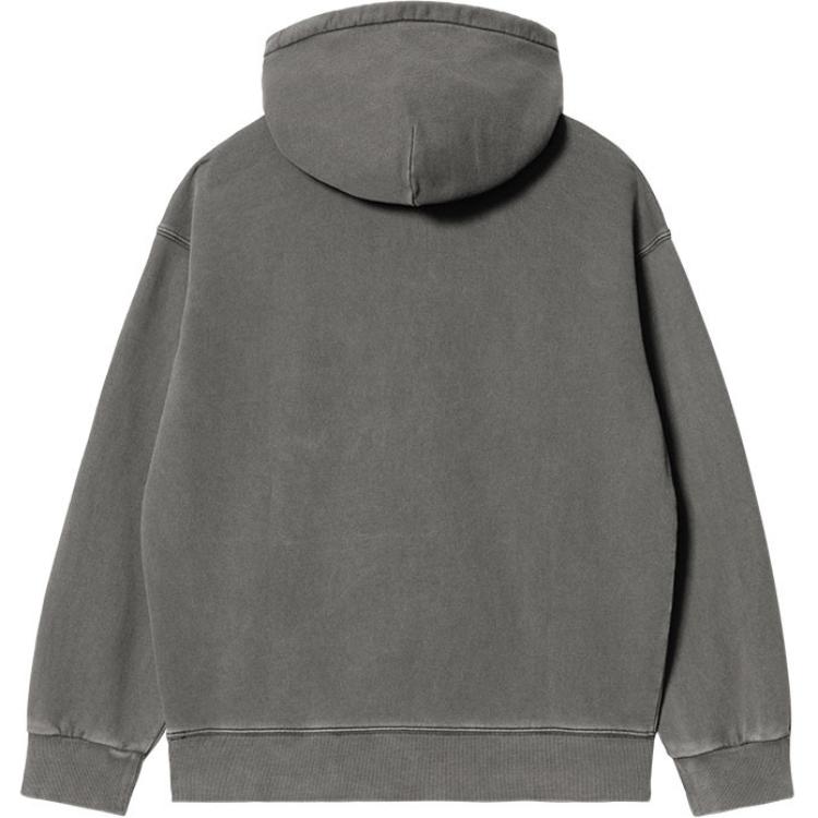Carhartt WIP Толстовка с капюшоном Оверсайз Длинный рукав Мужская толстовка Серая I029523-87-GD