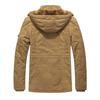 Winter Men's Fleece Thickened Jacket Men's Supply Medium and Long Hooded Jacket