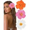 1/3 шт. Разноцветные женские большие шифоновые цветы орхидеи Богемные цветы Заколка для волос для невесты Свадебный аксессуар Заколки для волос Заколка для волос Аксессуары