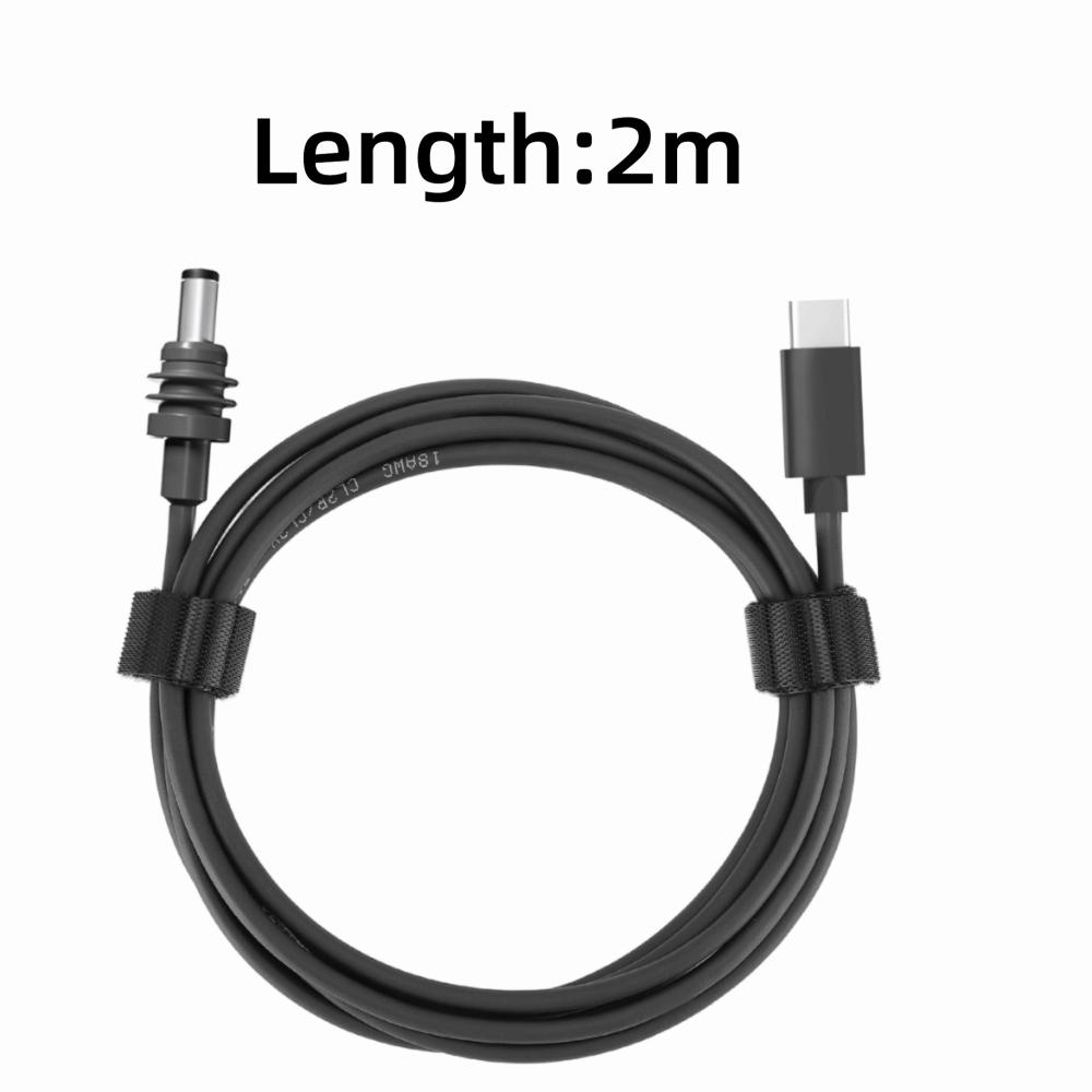 IP68 Water Resistant Satellite Type C to DC Power Cable Indoor Use and Outdoor Use