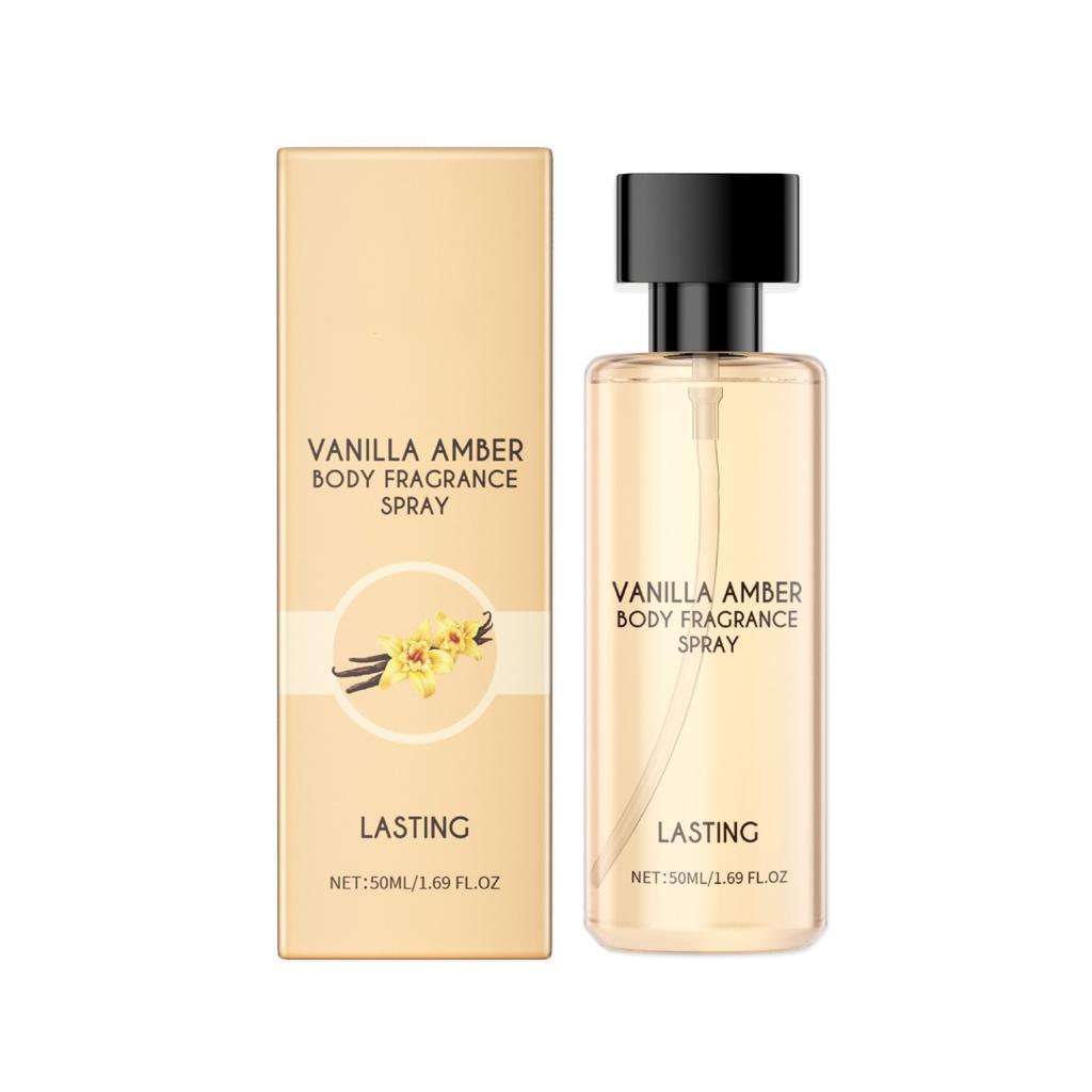 Парфюмированный спрей для тела Amber Body, туалетная вода, свежий парфюм с фруктовыми духами, стойкий парфюм, легкий элегантный парфюм 50 мл
