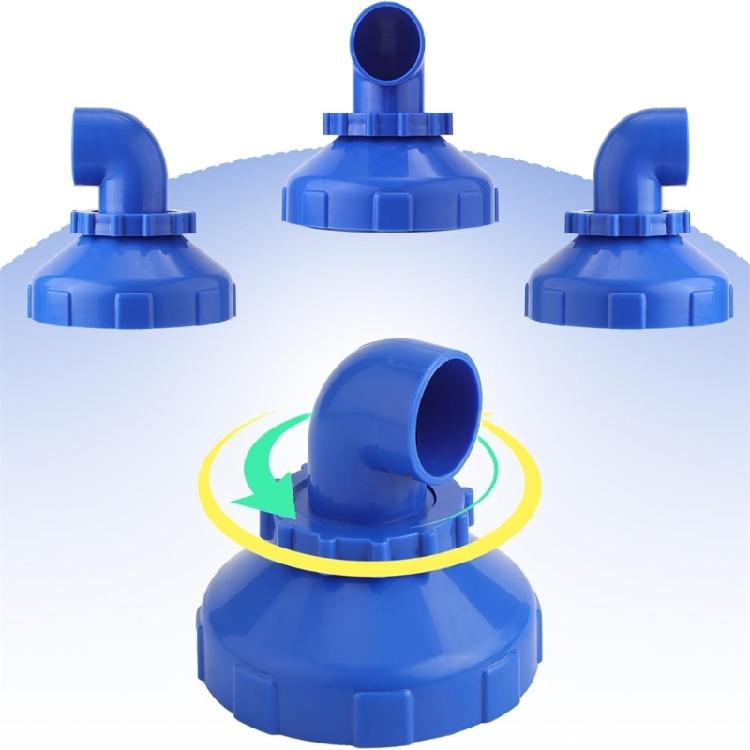 Multi Purpose Swimming Pool Inlet Nozzle 360 Degree Rotation Nozzle Plastic Pool Equipment Replacement Pool Nozzle