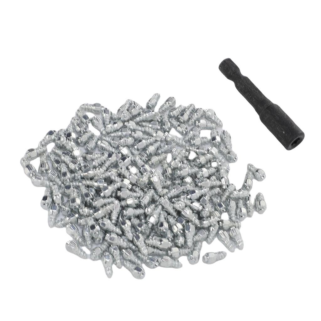 200 шт. Шипы для снега для шин, противоскользящие, для льда, шипы для шин, износостойкие, шипы для шин для квадроциклов с инструментом для установки для мотоцикла