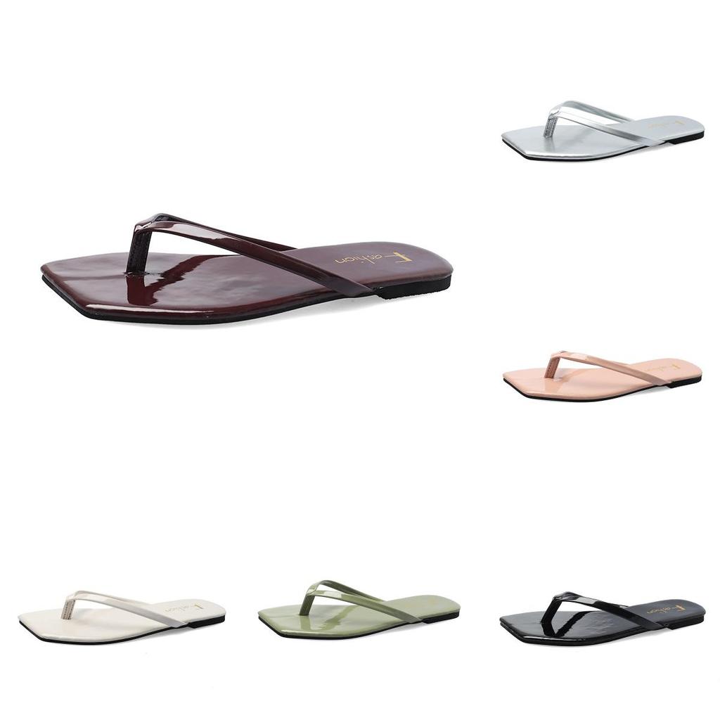 Flip Flops For Women Summer Beach Lightweight Rubber Sole Casual Footwear