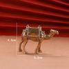 Brass Donkey Small Ornament Antique Copper Camel Animal Equus Asinus Miniature Figurines Home Desktop Decoration Accessories