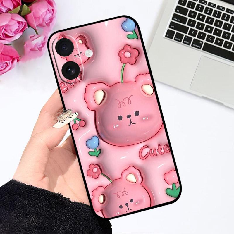 Для чехла IPhone 17 IPhone17 A3519 Масляная живопись Силиконовый чехол для телефона Для Apple IPhone 17 Чехол Защита камеры Мягкий ТПУ Корпус Бампер