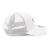 [New Era] newera mesh cap 9FORTY A-Frame Trucker 14666241 N840AT307 white/metallic silver white Shiro FREE Metal Plate ONSPOTZ special order men's