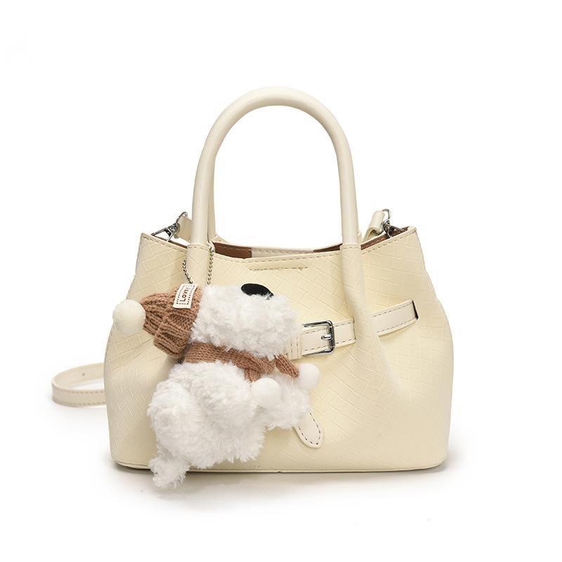 Spring and Summer New Small Fresh Korean Fashion Foreign Style Portable Vegetable Basket Bag Niche Versatile Commuter Messenger Bag Woman