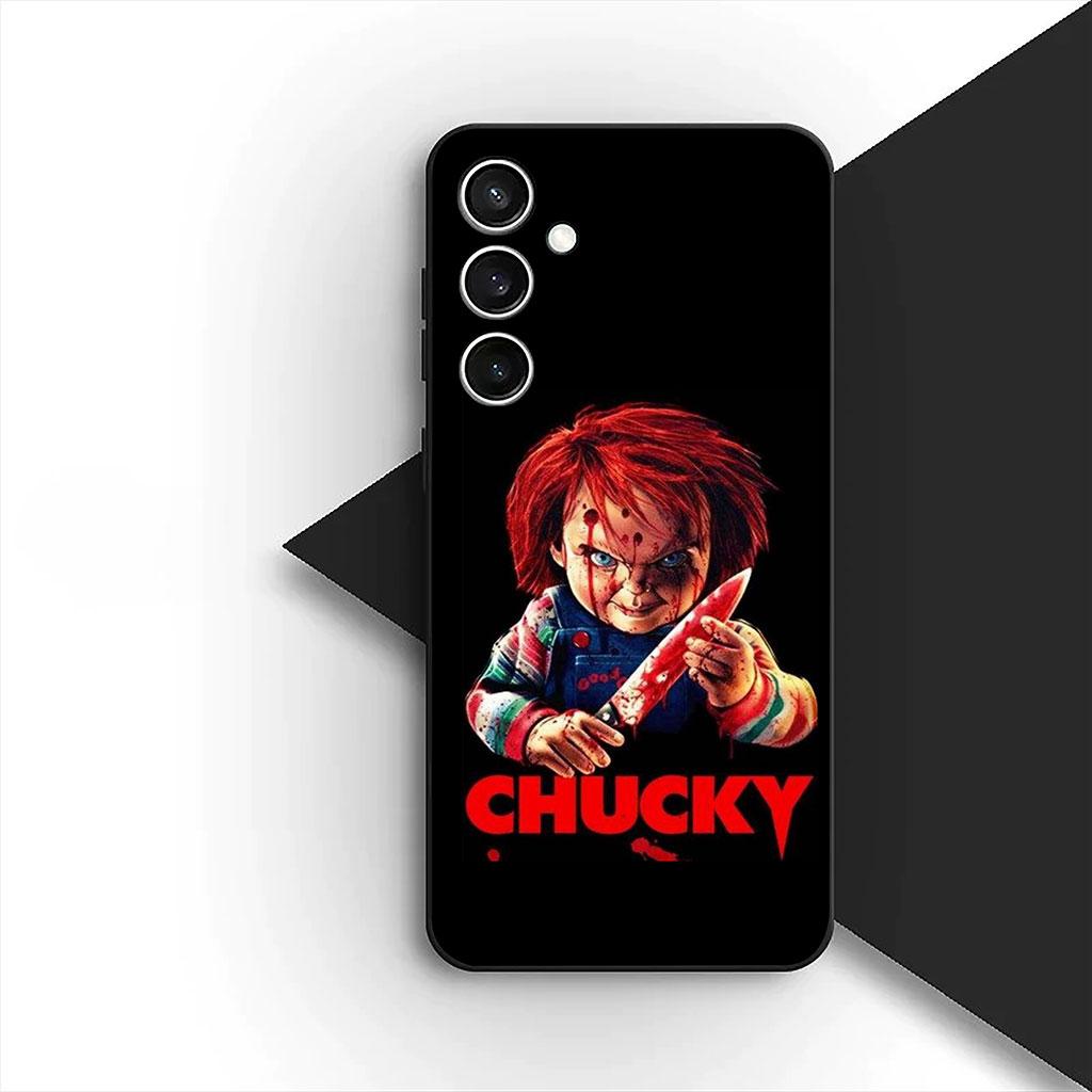Son Seed of Chucky Child's Play Phone Cover Case for Samsung Galaxy S25 S24 S23 FE Ultra Plus S7 Edge S25+ S23+ A56 5G Casing