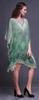 Phagun Ladies Plus Size Kaftan Summer Wear Beach Coverup Kimono Kaftan-4X-5X