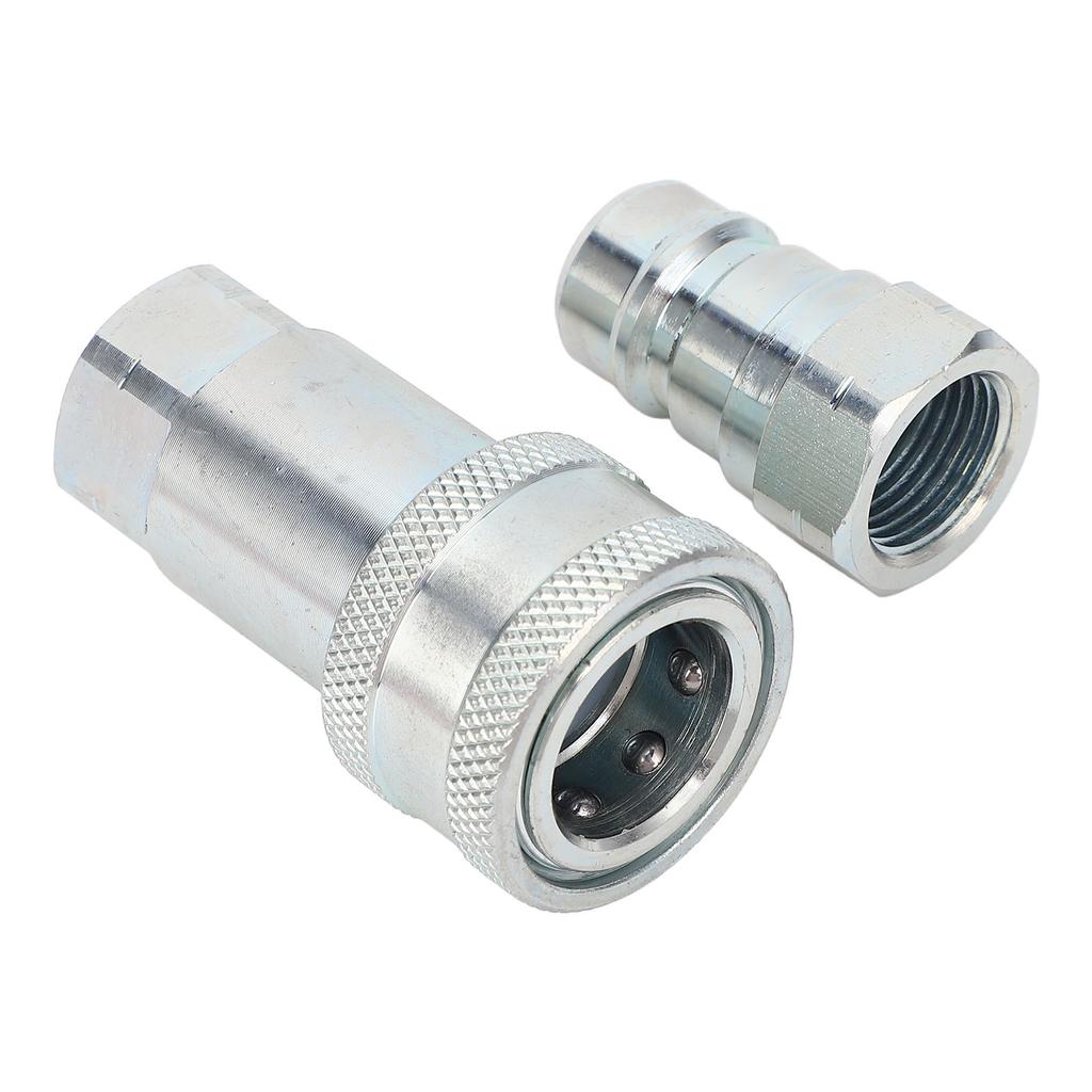 Гидравлическая быстроразъемная муфта 38 дюймов NPT закаленная сталь 24 галлона в минуту 3600 фунтов на кв. дюйм гидравлическая муфта