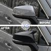 For Toyota Sienna 2025 2025 Car ABS Carbon Fiber Side Rearview Mirror Cover Trim Sticker for Rav4 2019+ Accessories