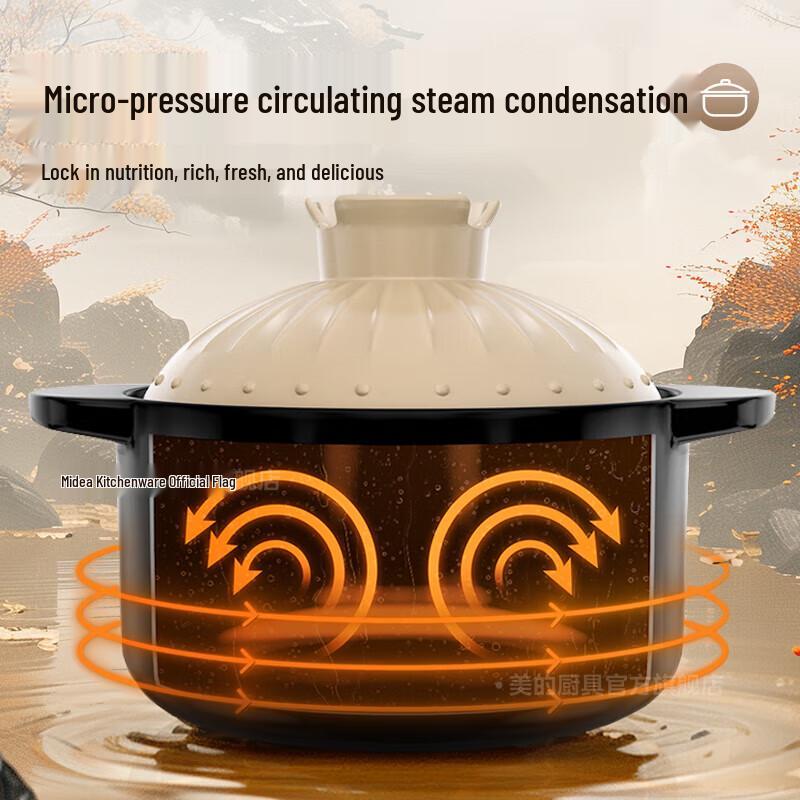 Midea Ceramic Stew Pot