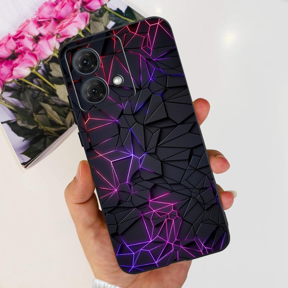 For Motorola Moto G84 G54 5G Case Fashion Flower Butterfly Shockproof Silicone Soft Slim Back Cover For Motorola Moto G14 Bumper