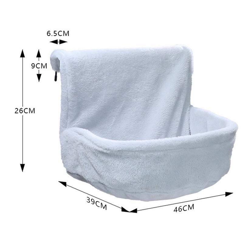 Cat Hammock Bed Foldable & Stable Cat Beds Sturdy Cat Hammock Window Seat Strong & Secure Breathable Cat Wall Shelves for Kitten