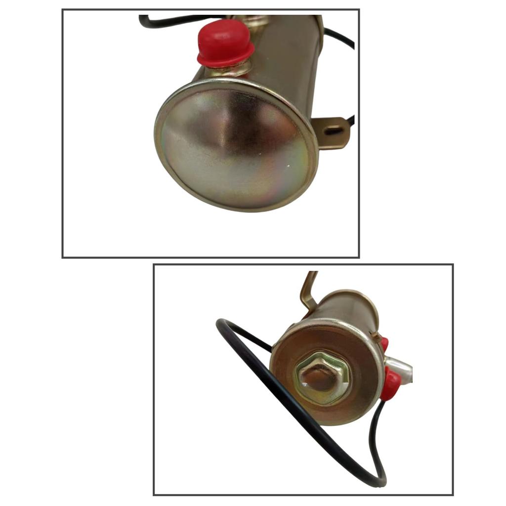 SCGEHA Electromagnetic Pump, Fuel Pump, 12 V, Compatible with Carburetors, Weber, Mitsuba, Nismo, etc