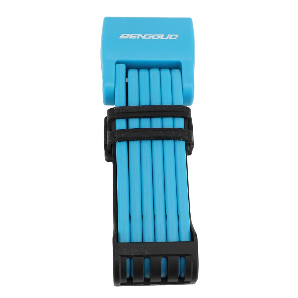 Folding Bike Lock with Keys Mount Alloy Steel Anti Theft High Security Foldable Bike Lock for