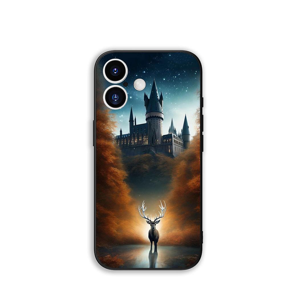 Harries Owl Wand Potters Wallpaper for Samsung Galaxy A36 A17 A26 A07 A35 A54 A53 A13 A33 A34 S8 S9 S20 S21 FE S10 Plus Case