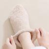 Низкие нескользящие носки для пола, носки из кораллового флиса, женские осенне-зимние утолщенные теплые короткие носки из флиса, домашние носки для сна, носки-лодочки