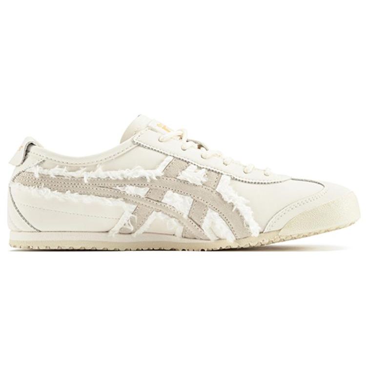 ONITSUKA TIGER Мексика 66 повседневные спортивные нескользящие износостойкие теплые низкие кроссовки для повседневной носки мужские белые серые 1183C125-100
