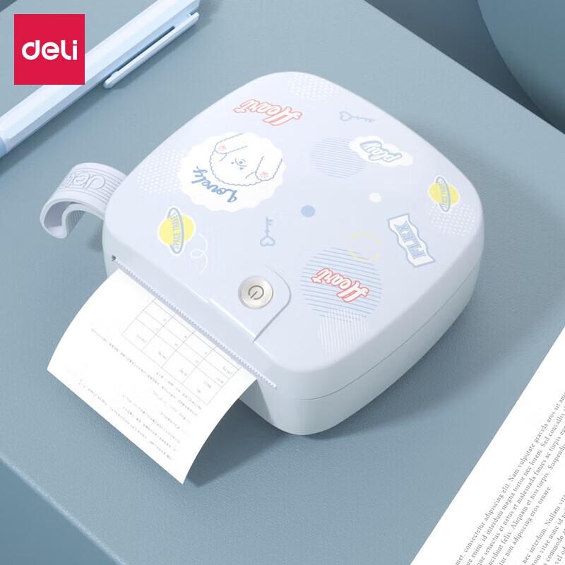 Deli GE221 Portable Thermal Printer for Study Notes