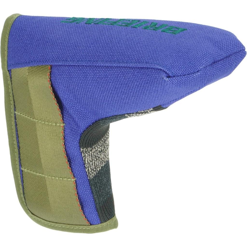 BRIEFING GOLF WOODLAND SERIES KNIT PUTTER COVER WL Putter Cover BRG241G33 BLUE