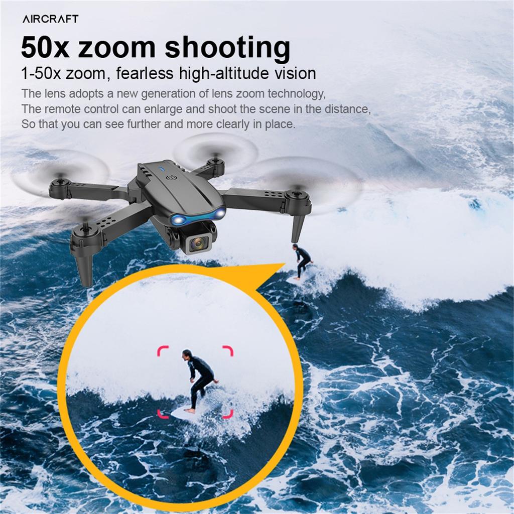 Мини-дрон 4K HD Двойная камера Wifi FPV Умный селфи RC БПЛА Складной квадрокоптер Обход препятствий