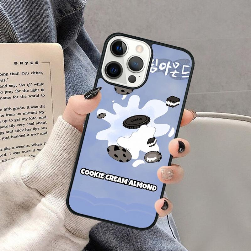 Милый японский молочный напиток со вкусом клубники Чехол для телефона iPhone 17 Air 16 16e 15 Plus для Apple 13 11 12 14 Pro Max