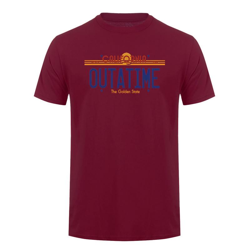 Back To The Future Outatime License Tshirt Cotton Unisex Unisex Short Sleeve T Shirts Dz070