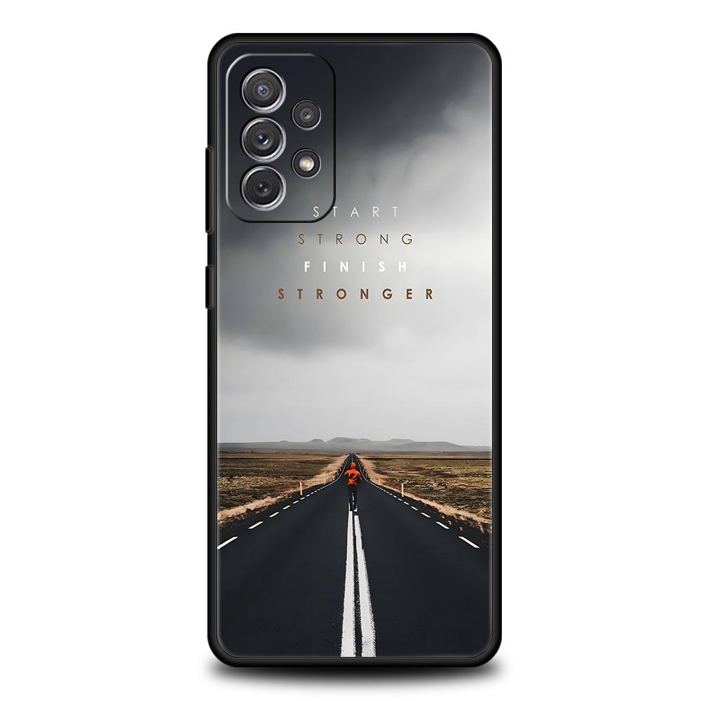 Чехол для телефона Samsung Galaxy A17 A15 A13 A51 A71 A41 A31 A21S A07 A05 A35 A55 A23 A25 A33 A53 A73 5G Обложка Бег марафон Бег