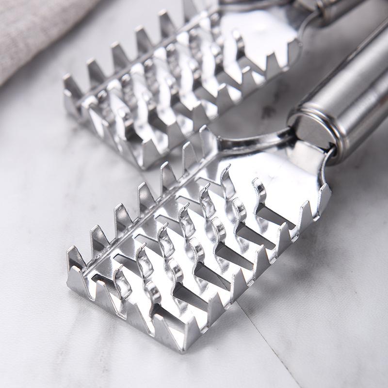 Stainless Steel Fast Cleaning Fish Peeler Scale Remover Seafood Crackers Fish Scaler Cleaner Planet Skin Brush Scraper Tool