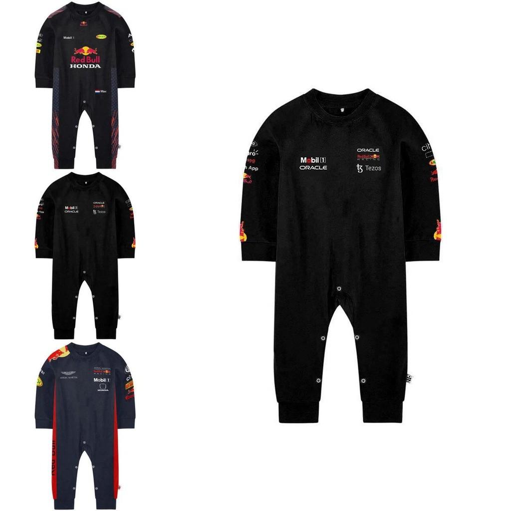 Костюм для ползания для детей-энтузиастов гонок F1, комбинезон для малышей от 1 до 3 лет