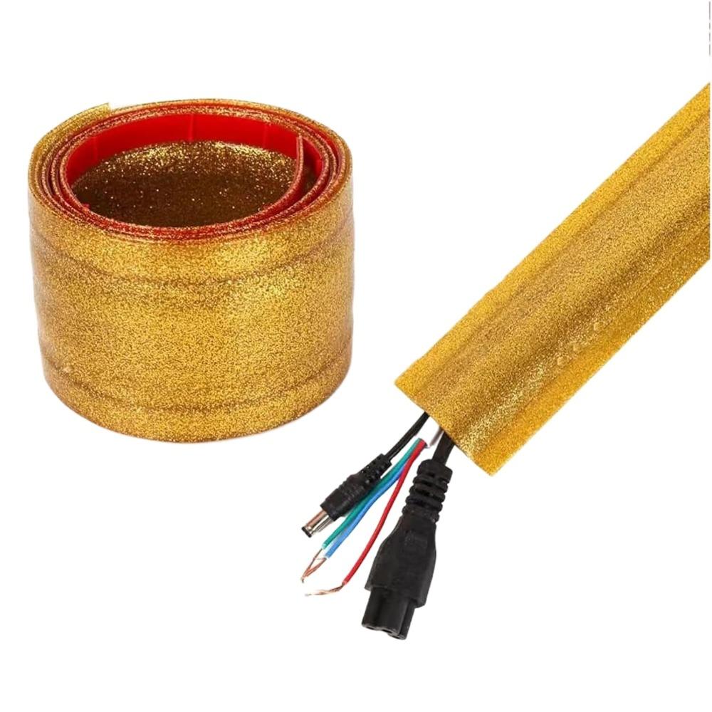 Самоклеящийся ПВХ кабель-канал для скрытой проводки на стену, Защита кабеля, Профессиональный плинтус-кабель-канал