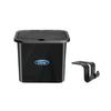 For Ford Ranger Kuga Fiesta Focus Mk3 Mustang ST Taurus 1PCS Car Trash Storage Case Backseat Hanging Can Organizer Center Cover SDE1